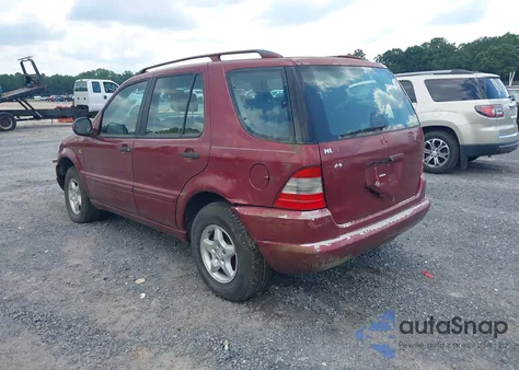 2000 Mercedes-Benz Ml 320 из США, поврежденный, VIN 4JGAB54E6YA190258